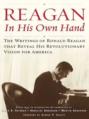cover image of Reagan, In His Own Hand